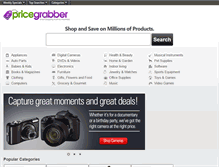 Tablet Screenshot of about.pricegrabber.com